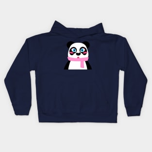 Cute panda bear Kids Hoodie